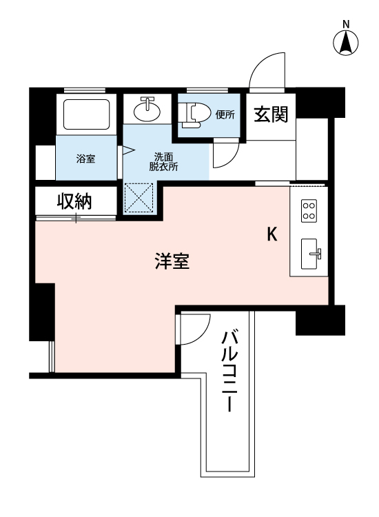 ※募集終了【空室募集中】202号室（1R）